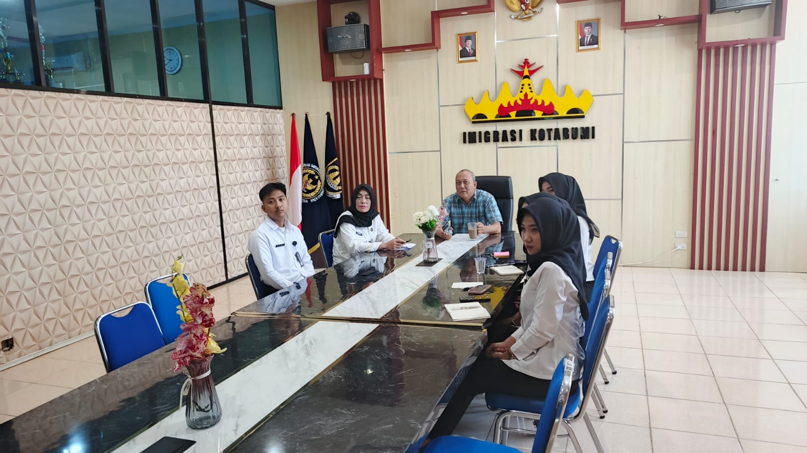 Imigrasi Kotabumi Ikuti Rapat Koordinasi Timpora Tingkat Pusat