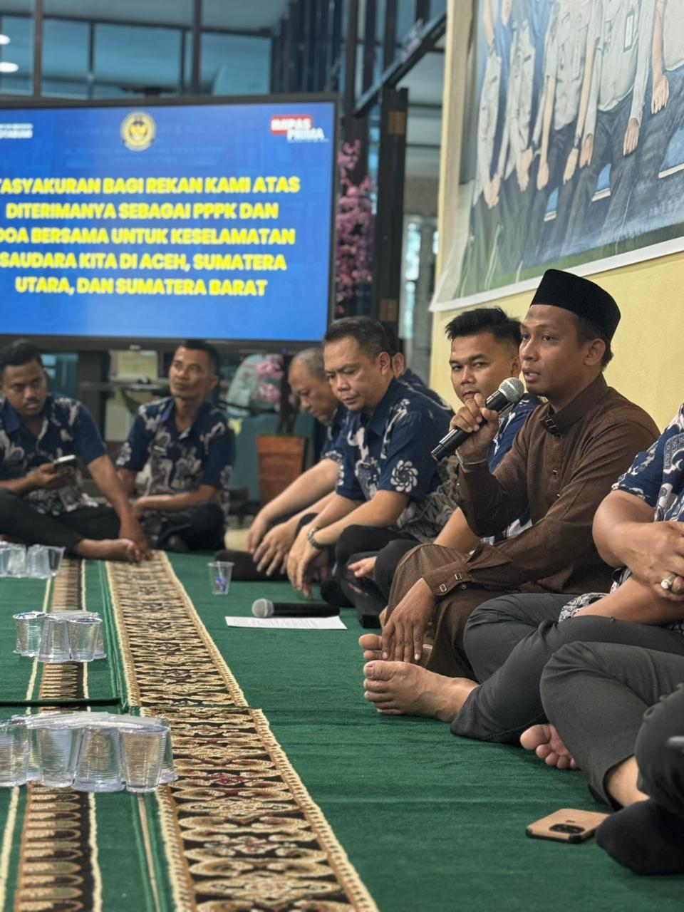 Imigrasi Kotabumi Gelar Doa Bersama dan Syukuran Pegawai sebagai Wujud Kepedulian dan Rasa Syukur