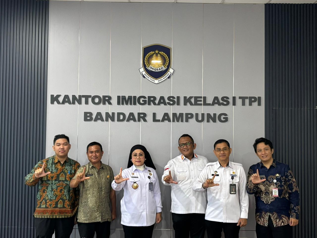 Imigrasi Kotabumi Hadiri Rapat Perjanjian Kerja Sama Terkait Unit Kerja Keimigrasian di Pesisir Barat