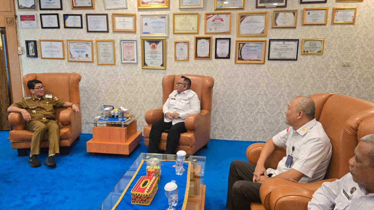 Kepala Kantor Imigrasi Kotabumi Laksanakan Kunjungan Pamitan ke Pemda Lampung Utara