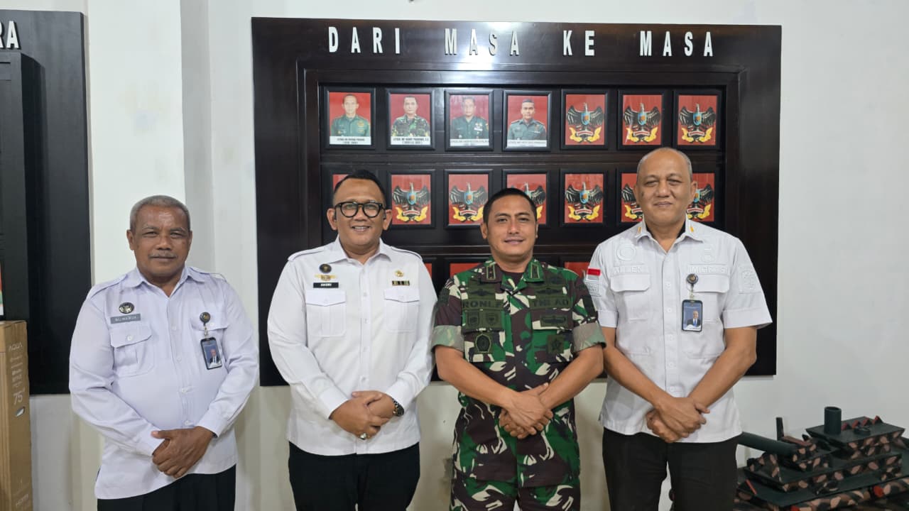 Kepala Kantor Imigrasi Kotabumi Laksanakan Kunjungan Pamitan ke Kodim 0412/LU dan Subdenpom II/3-1
