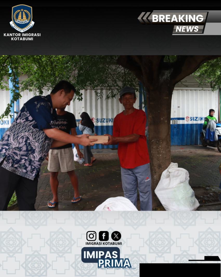 Kantor Imigrasi Kotabumi Gelar Kegiatan Jumat Berkah