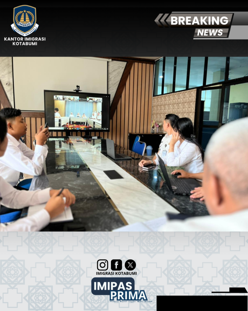 Imigrasi Kotabumi Ikuti Revisi Pagu Anggaran PNBP TA 2026