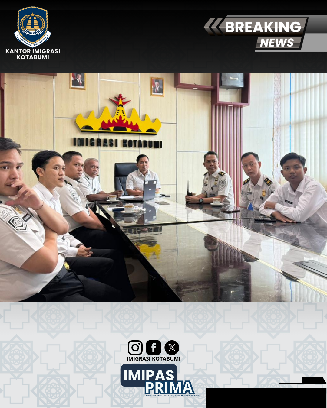 Komitmen Lanjutkan Pelayanan, Rapat Pembahasan PKS UKK Krui Digelar Secara Daring