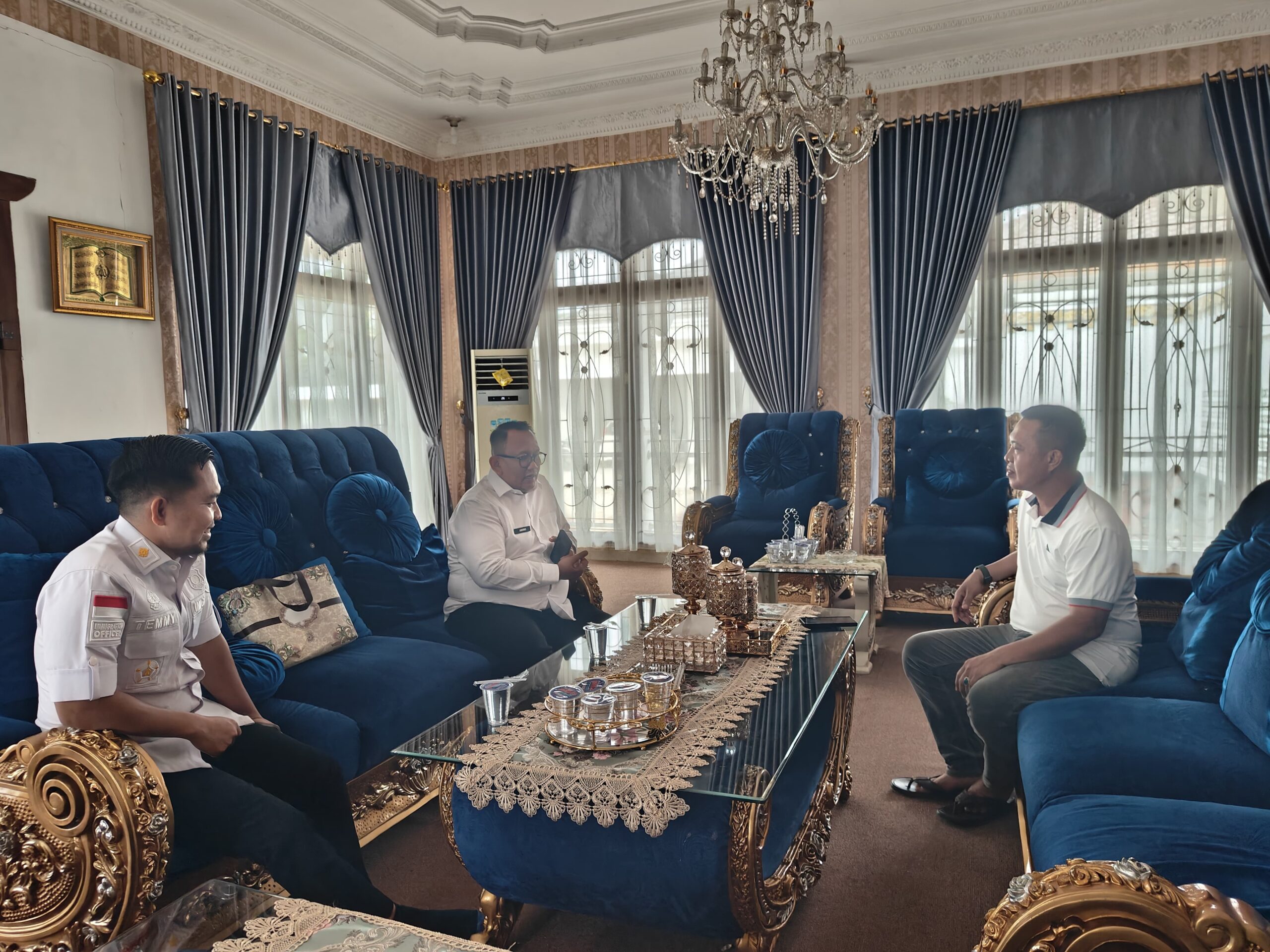 Di Penghujung Tugas, Kepala Imigrasi Kotabumi Sambangi DPRD Lampung Utara
