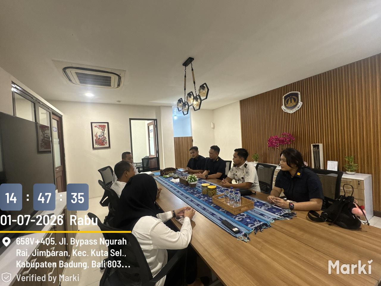 Kantor Imigrasi Kotabumi Laksanakan Studi Banding ke Kantor Imigrasi Ngurah Rai