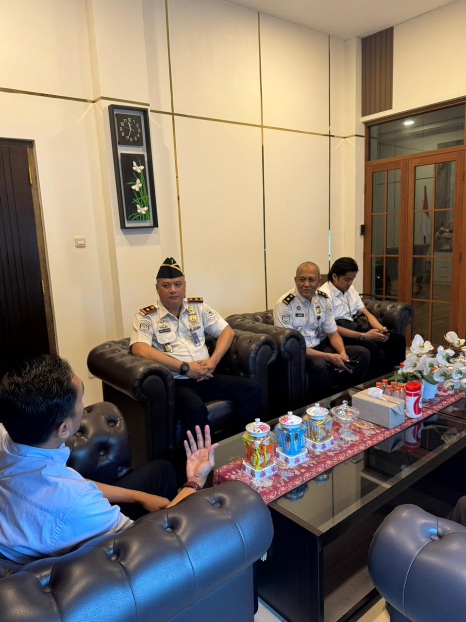Perkenalan dan Koordinasi Kepala Kantor Imigrasi Kotabumi dengan Kejari Lampung Utara