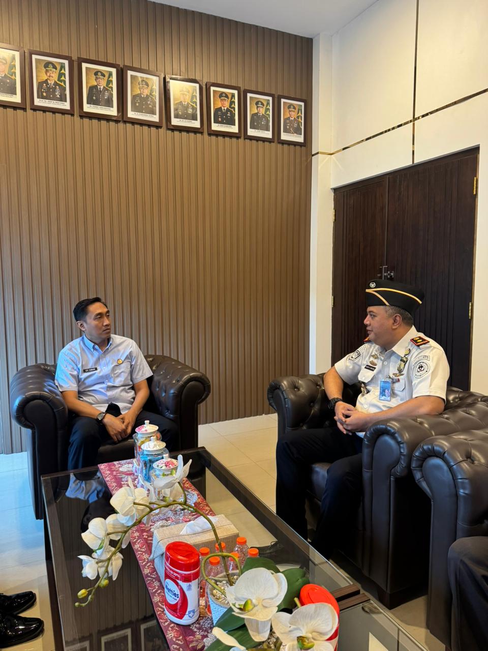 Perkenalan dan Koordinasi Kepala Kantor Imigrasi Kotabumi dengan Kejari Lampung Utara