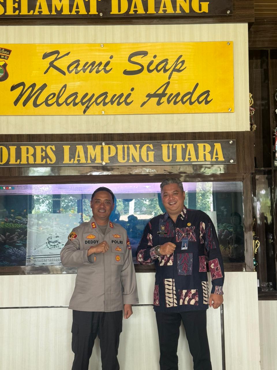 Kepala Kantor Imigrasi Kotabumi Lakukan Koordinasi dan Silaturahmi dengan Polres Lampung Utara