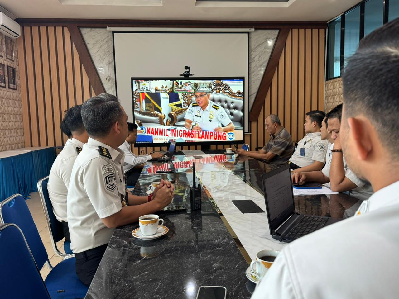 Komitmen Lanjutkan Pelayanan, Rapat Pembahasan PKS UKK Krui Digelar Secara Daring