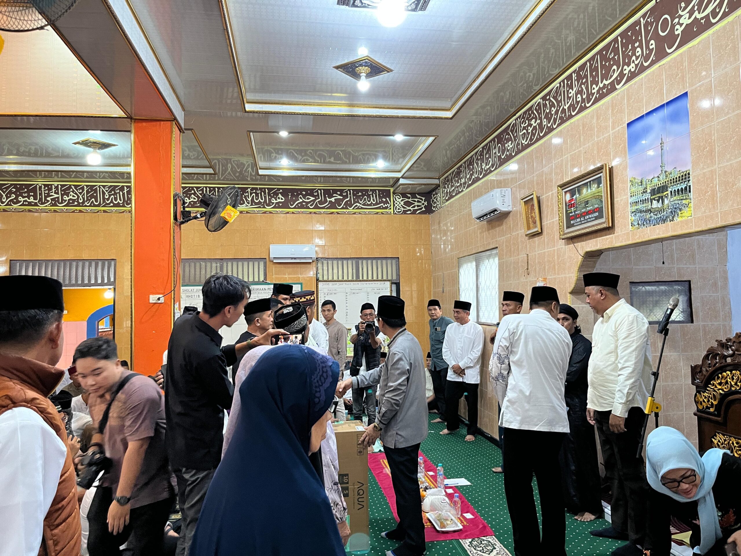 Kepala Kantor Imigrasi Kotabumi Hadiri Safari Ramadhan di Masjid Al Awwabin Pekurun
