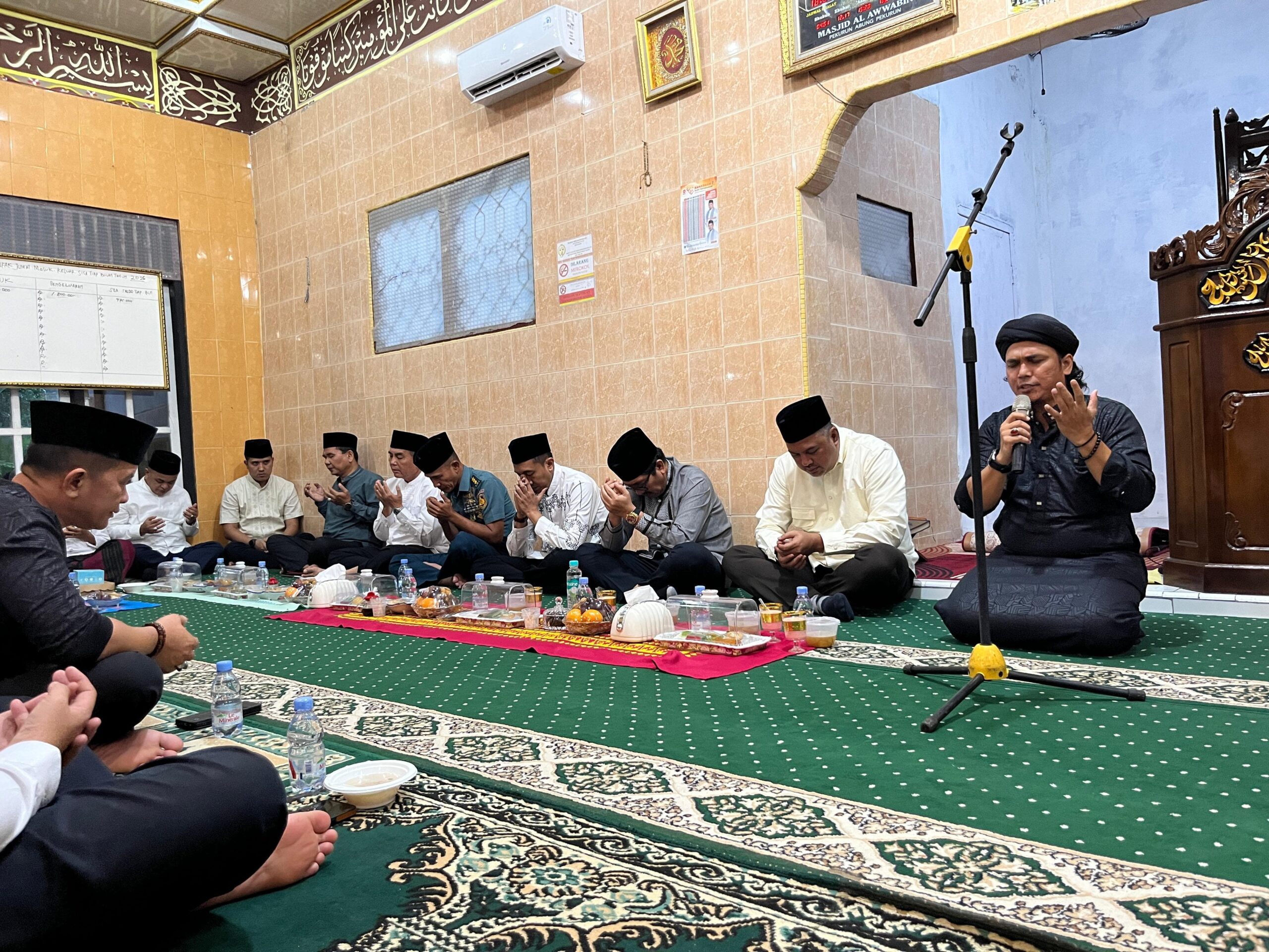 Kepala Kantor Imigrasi Kotabumi Hadiri Safari Ramadhan di Masjid Al Awwabin Pekurun