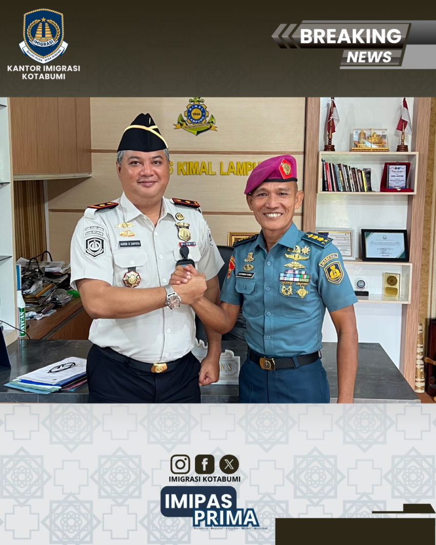 Imigrasi Kotabumi Laksanakan Kunjungan Koordinasi dan Silaturahmi dengan Prokimal Lampung Utara