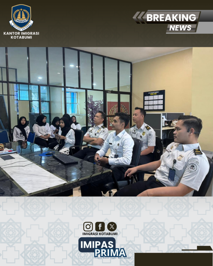 Kanim Kotabumi Ikuti Kegiatan Belajar Lewat Humas T.A. 2026 Secara Daring