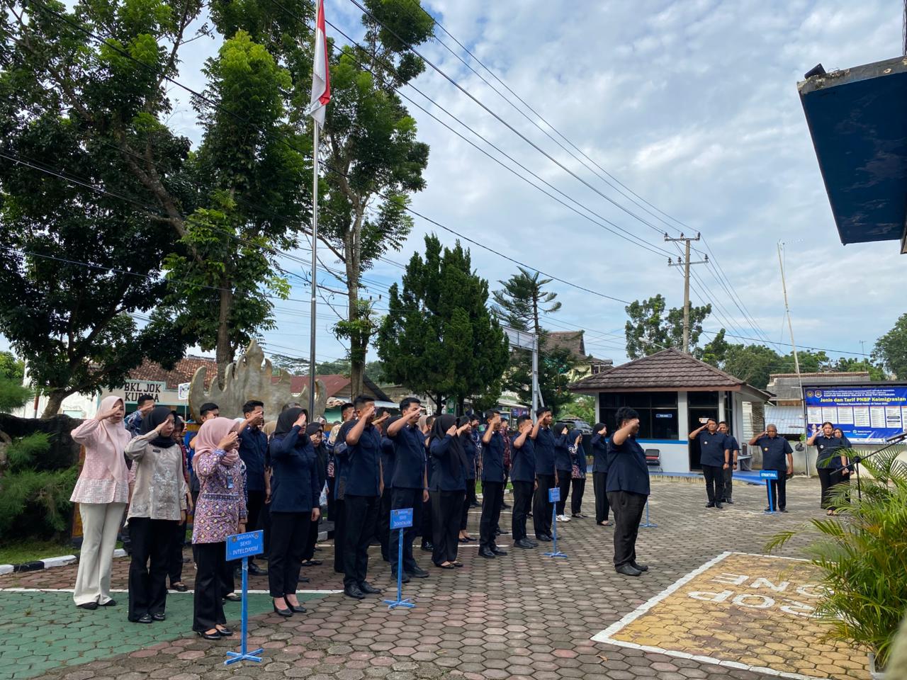 Apel Sore, Kantor Imigrasi Kotabumi Perkuat Disiplin dan Komitmen Pembangunan Zona Integritas