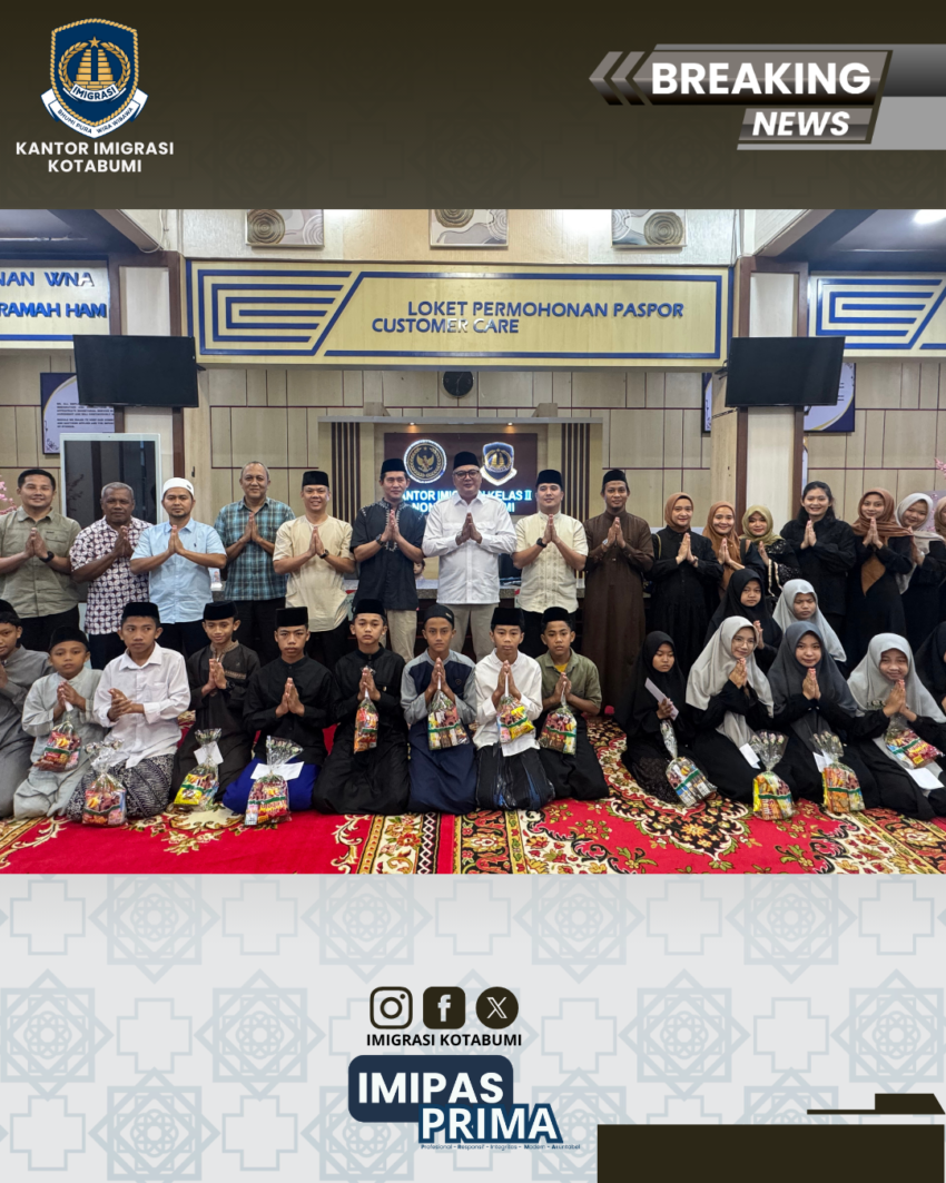 Pererat Silaturahmi Ramadan, Imigrasi Kotabumi Gelar Buka Bersama
