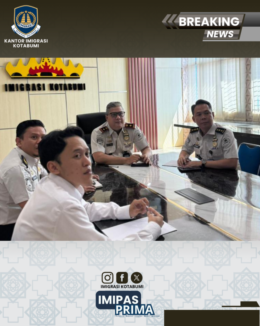 Kanim Kotabumi Gelar Rapat Zoom Bahas Perencanaan Desain Renovasi Gedung Kantor
