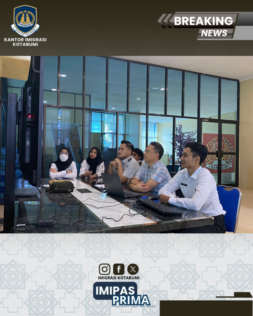 Imigrasi Kotabumi Ikuti Workshop Online Basic Security Google Workspace