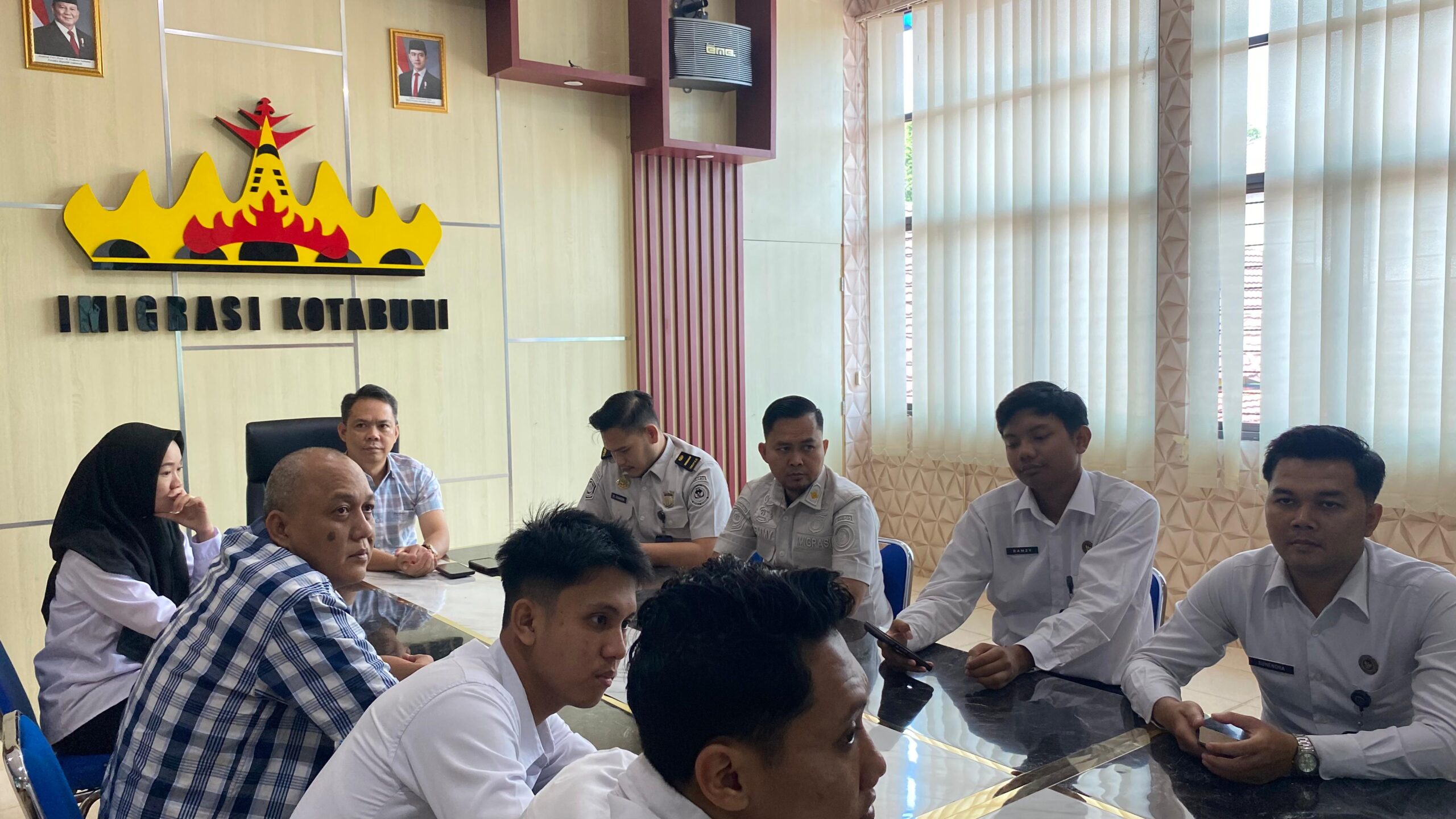 Kanim Kotabumi Ikuti Sosialisasi Rencana Aksi Ditjen Imigrasi Tahun 2026 Secara Virtual