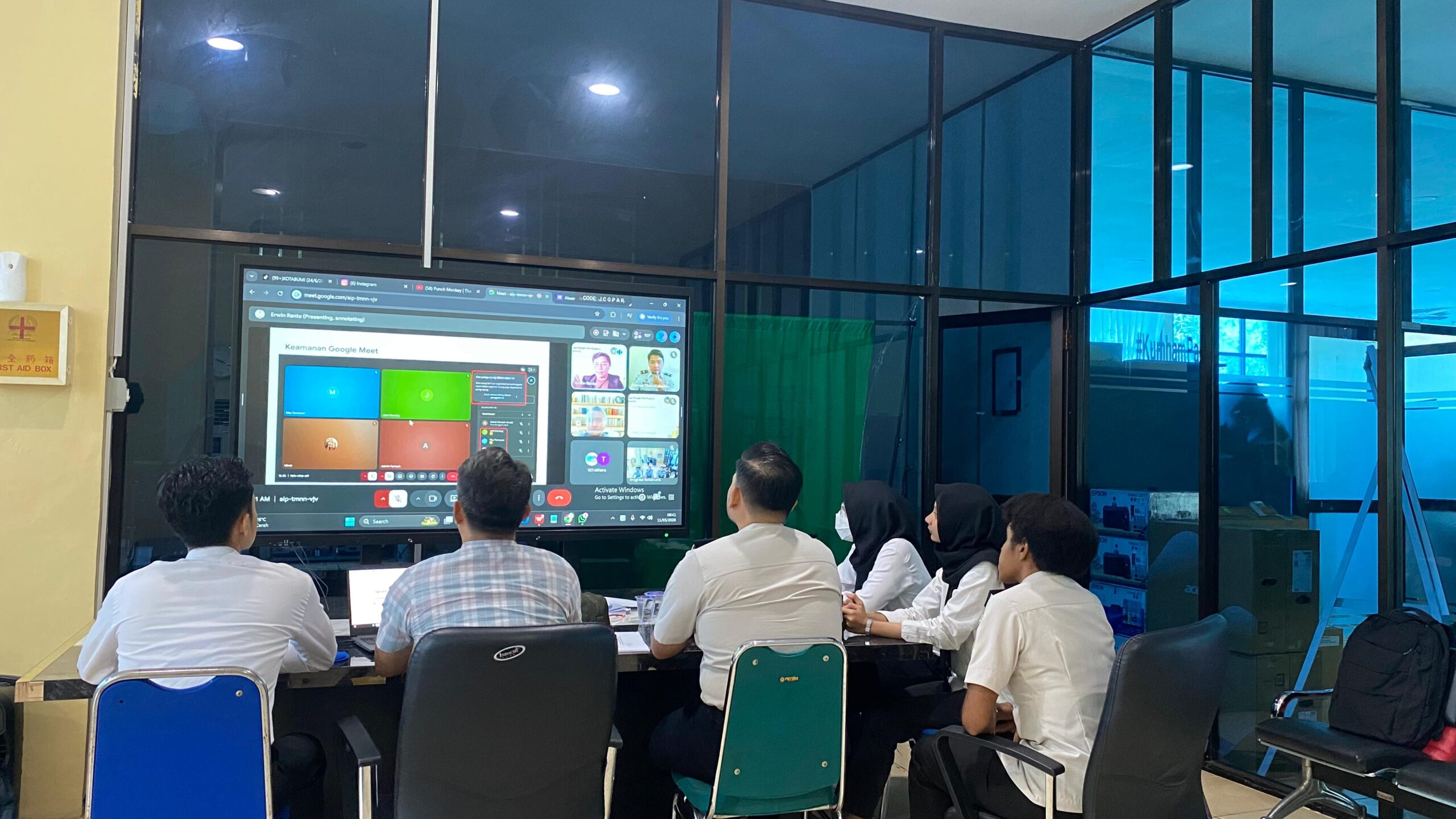 Imigrasi Kotabumi Ikuti Workshop Online Basic Security Google Workspace