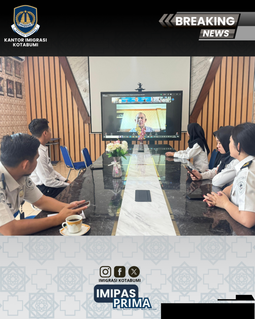 Monitoring dan Evaluasi Pelayanan Keimigrasian Pada MPP dalam Rangka Pembangunan ZI Menuju WBK/WBBM