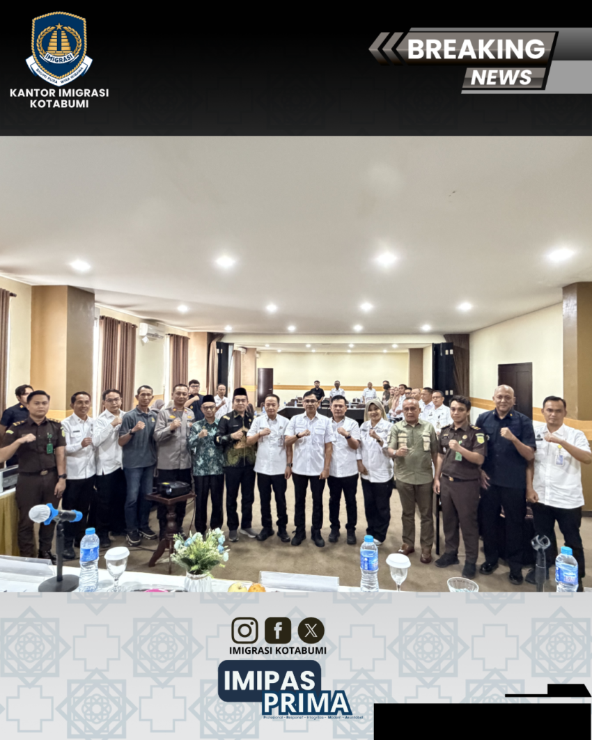 Imigrasi Kotabumi Laksanakan Kegiatan TIMPORA Bersama FORKOPIMDA di Kabupaten Tulang Bawang