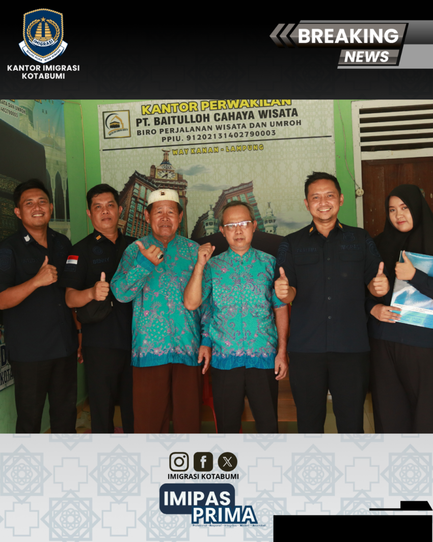 Imigrasi Kotabumi Laksanakan Layanan Eazy Paspor di Way Kanan