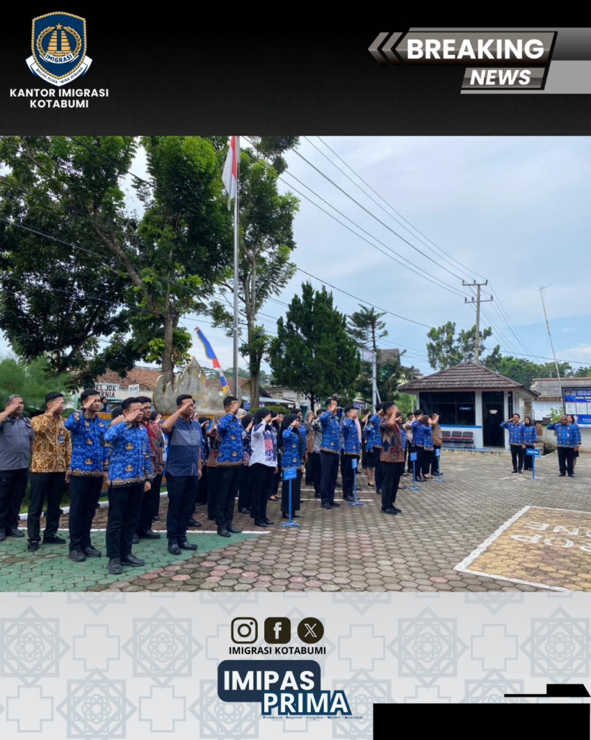 Apel Sore Kantor Imigrasi Kotabumi: Penguatan Disiplin dan Apresiasi Capaian Menuju WBK