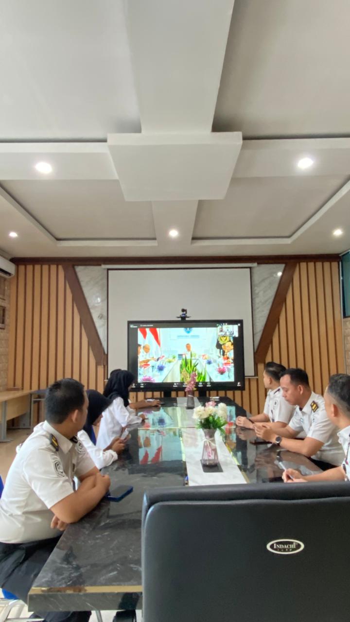 Penguatan Pemahaman Mekanisme Pengusulan WBK/WBBM melalui Zoom Meeting di Aula Kantor