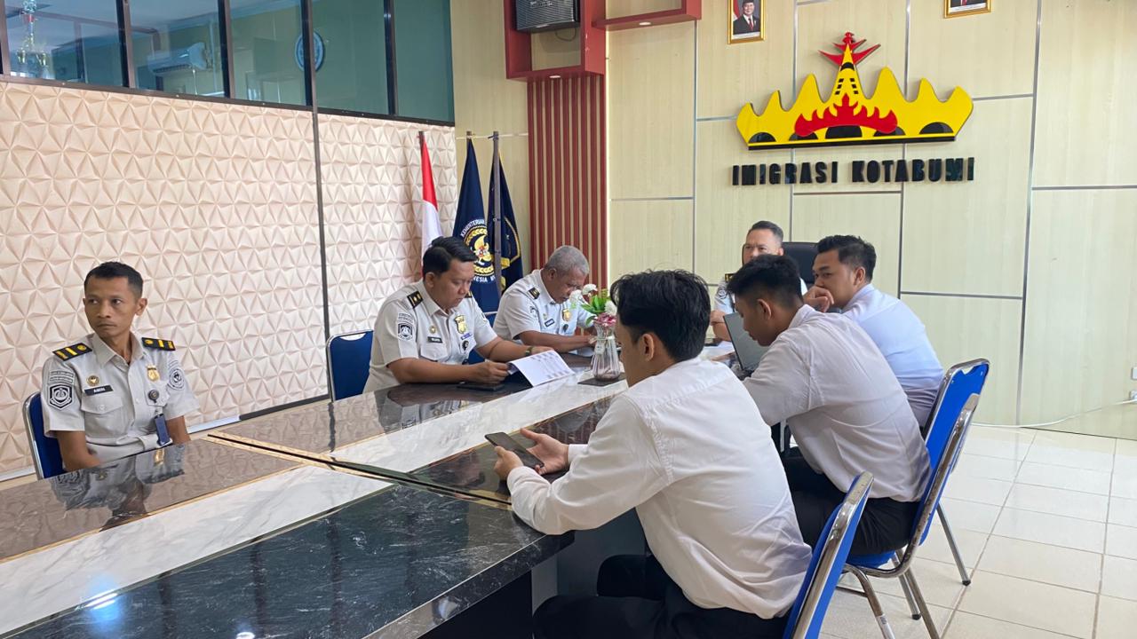 Imigrasi Kotabumi Ikuti Rapat Zoom Penilaian Klasifikasi Kantor Imigrasi