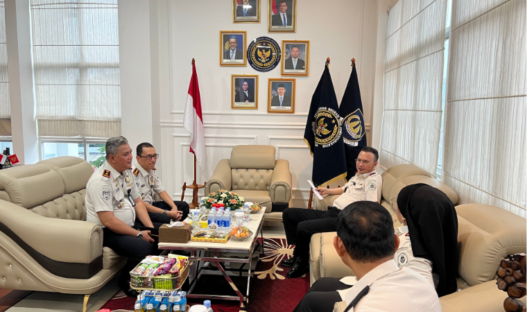Kepala Kantor Imigrasi Kotabumi Dampingi Kunjungan Kerja Menteri Imigrasi dan Pemasyarakatan RI di Lampung