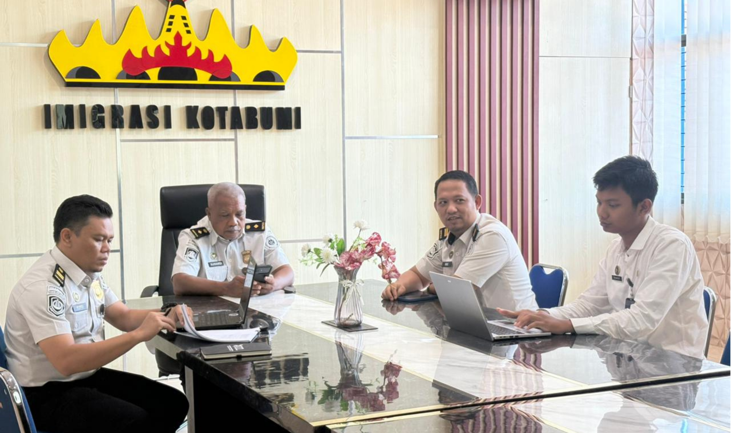 Kantor Imigrasi Kotabumi Ikuti Pengarahan dan Penguatan Kegiatan Pekerjaan Konstruksi TA 2026