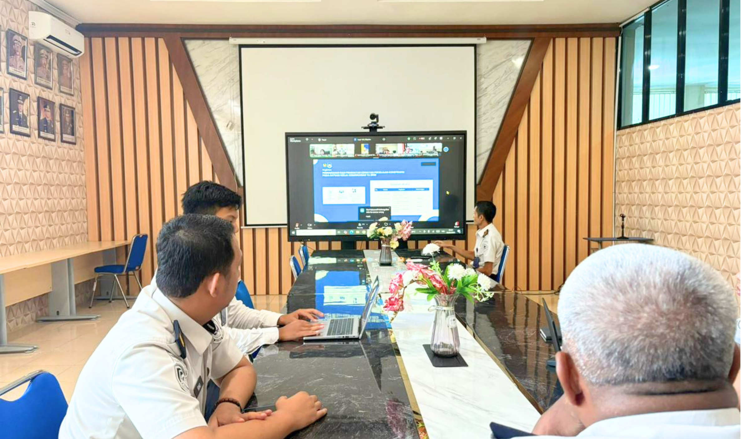 Kantor Imigrasi Kotabumi Ikuti Pengarahan dan Penguatan Kegiatan Pekerjaan Konstruksi TA 2026