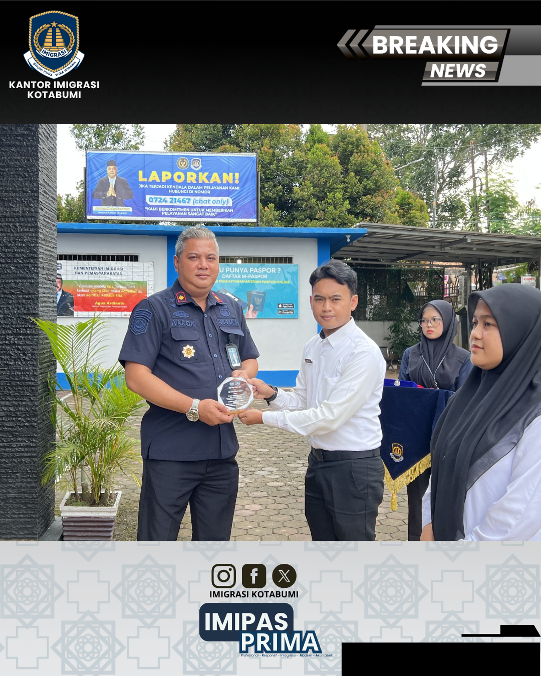 Apel Penutupan Maganghub Batch 2 Tahun 2026, Imigrasi Kotabumi Sampaikan Apresiasi dan Harapan untuk Peserta