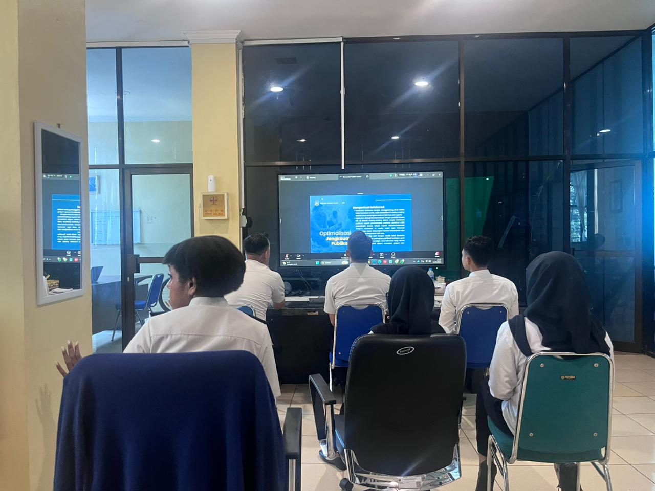 Imigrasi Kotabumi Ikuti Sosialisasi Pengelolaan Media Sosial untuk Tingkatkan Kualitas Informasi Publik