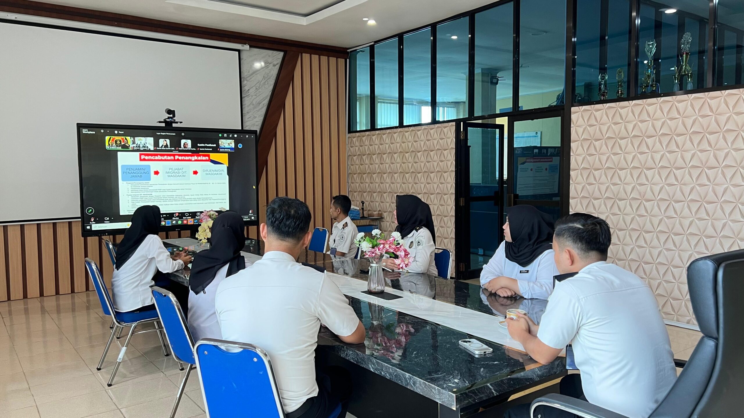 Imigrasi Kotabumi Ikuti Sosialisasi Permenkumham Terbaru Tahun 2026