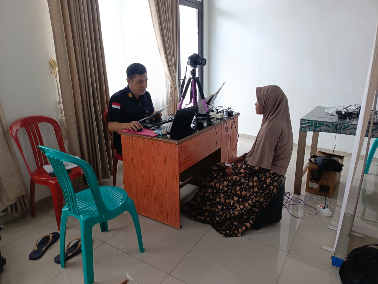 Imigrasi Kotabumi Gelar Layanan Eazy Paspor di PT. MHU Lampung Barat