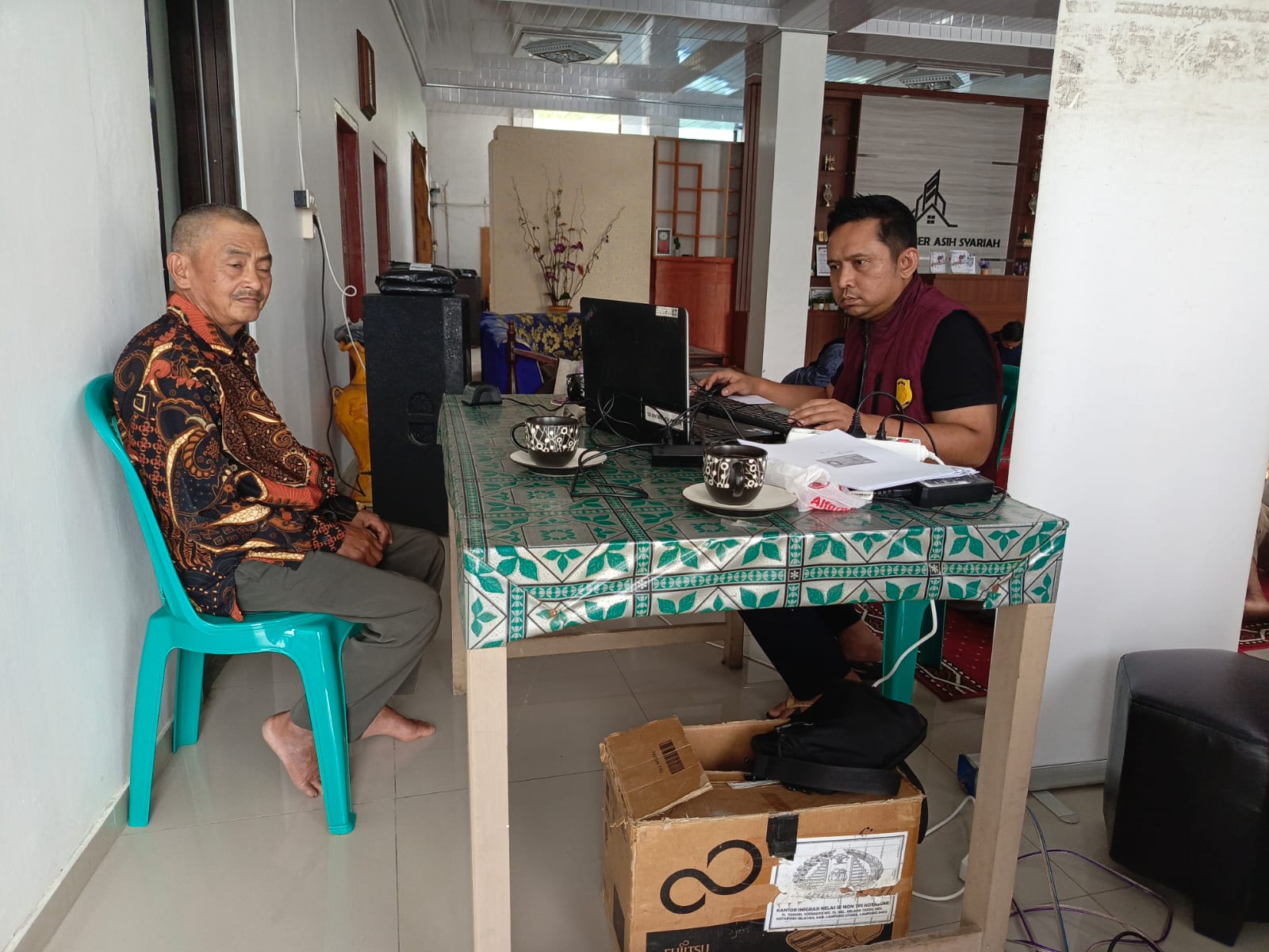 Imigrasi Kotabumi Gelar Layanan Eazy Paspor di PT. MHU Lampung Barat