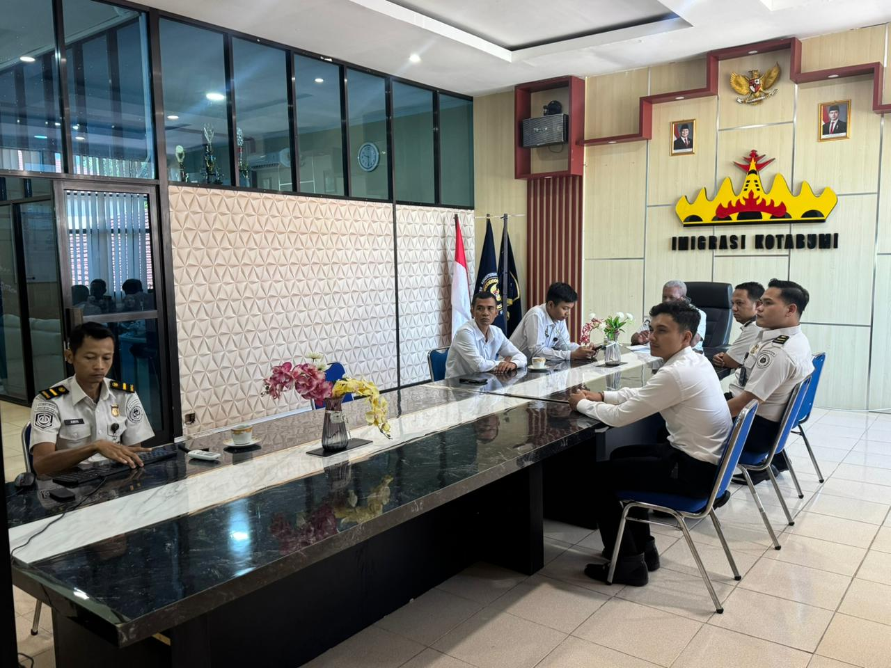 Imigrasi Kotabumi Ikuti Sosialisasi STAR SINERGI dan Penguatan Sistem Kearsipan Nasional