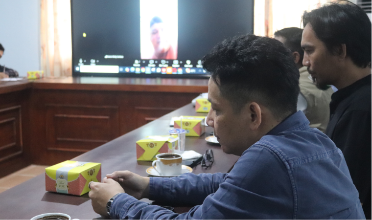 Kepala Kantor Ikuti Rapat Koordinasi Pembangunan Gedung Bersama Vendor