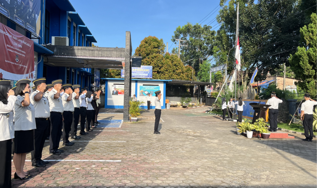 Kantor Imigrasi Kotabumi Gelar Upacara Peringatan Hari Lahir Pancasila Tahun 2026
