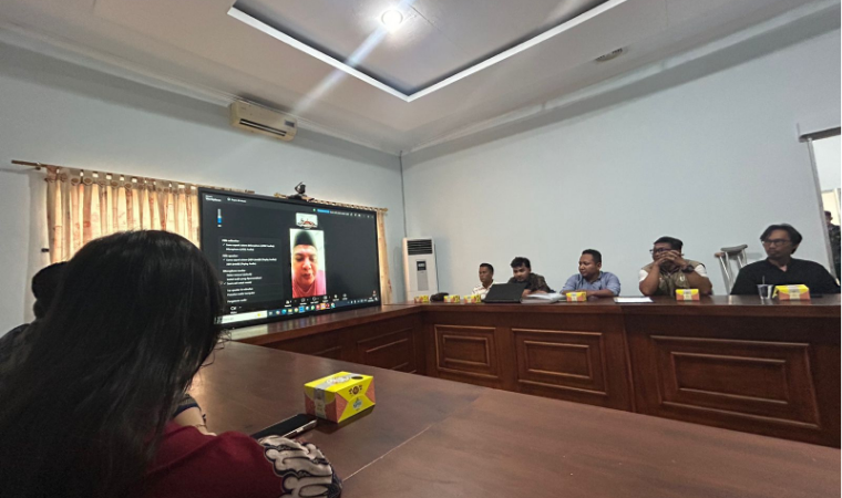 Kepala Kantor Ikuti Rapat Koordinasi Pembangunan Gedung Bersama Vendor