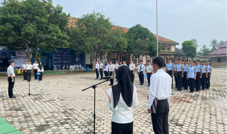 Apel Pagi Perkuat Disiplin dan Integritas Pegawai Imigrasi Kotabumi