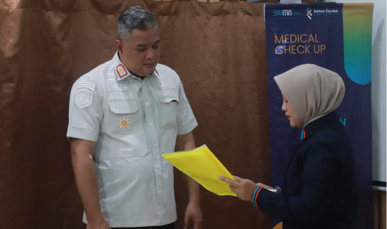 Imigrasi Kotabumi Gelar Medical Check Up Bagi Pegawai