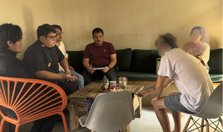 Pengawasan Orang Asing Terpadu Bersama Kanwil Ditjen Imigrasi Lampung dan Polres Pesisir Barat