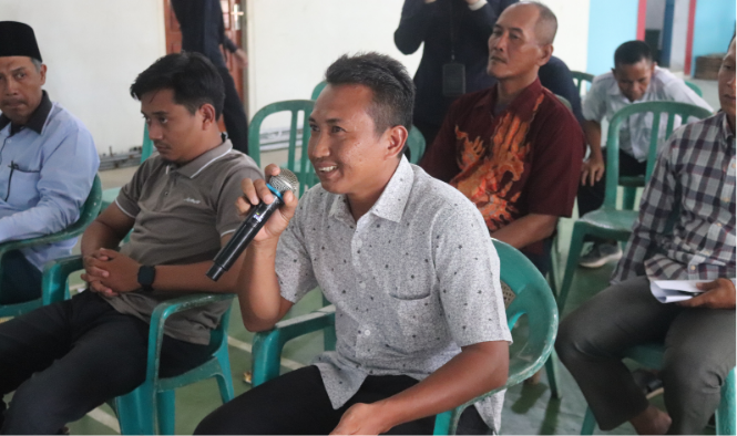 Imigrasi Kotabumi Gelar Sosialisasi Desa Binaan Keimigrasian di Desa Makarti