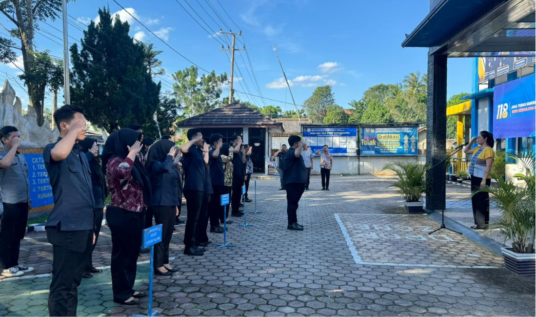 Apel Sore Pasca Idul Adha, Pegawai Imigrasi Kotabumi Didorong Tingkatkan Semangat Kerja