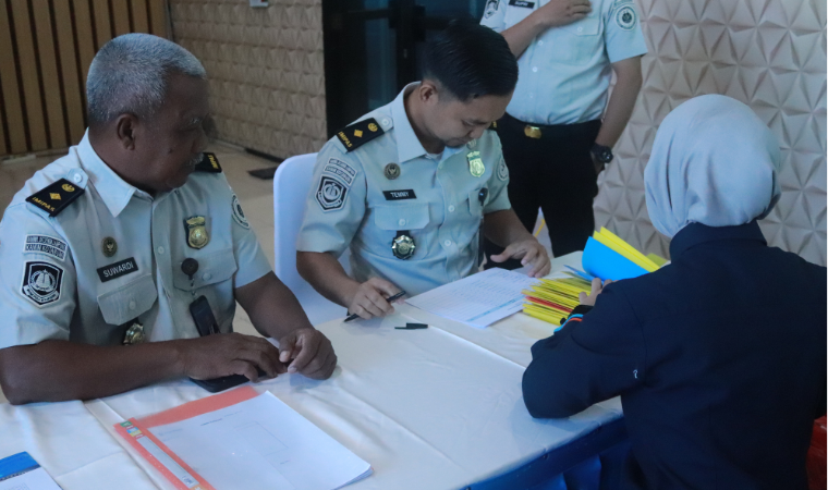 Imigrasi Kotabumi Gelar Medical Check Up Bagi Pegawai