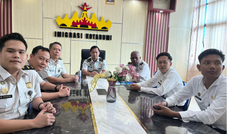 Kantor Imigrasi Kotabumi Ikuti Konsolidasi Penyelenggaraan Pelayanan Publik Secara Virtual