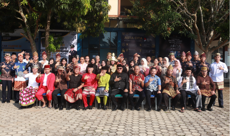 Wastra Nusantara Warnai Peringatan Harganas 2026 di Imigrasi Kotabumi